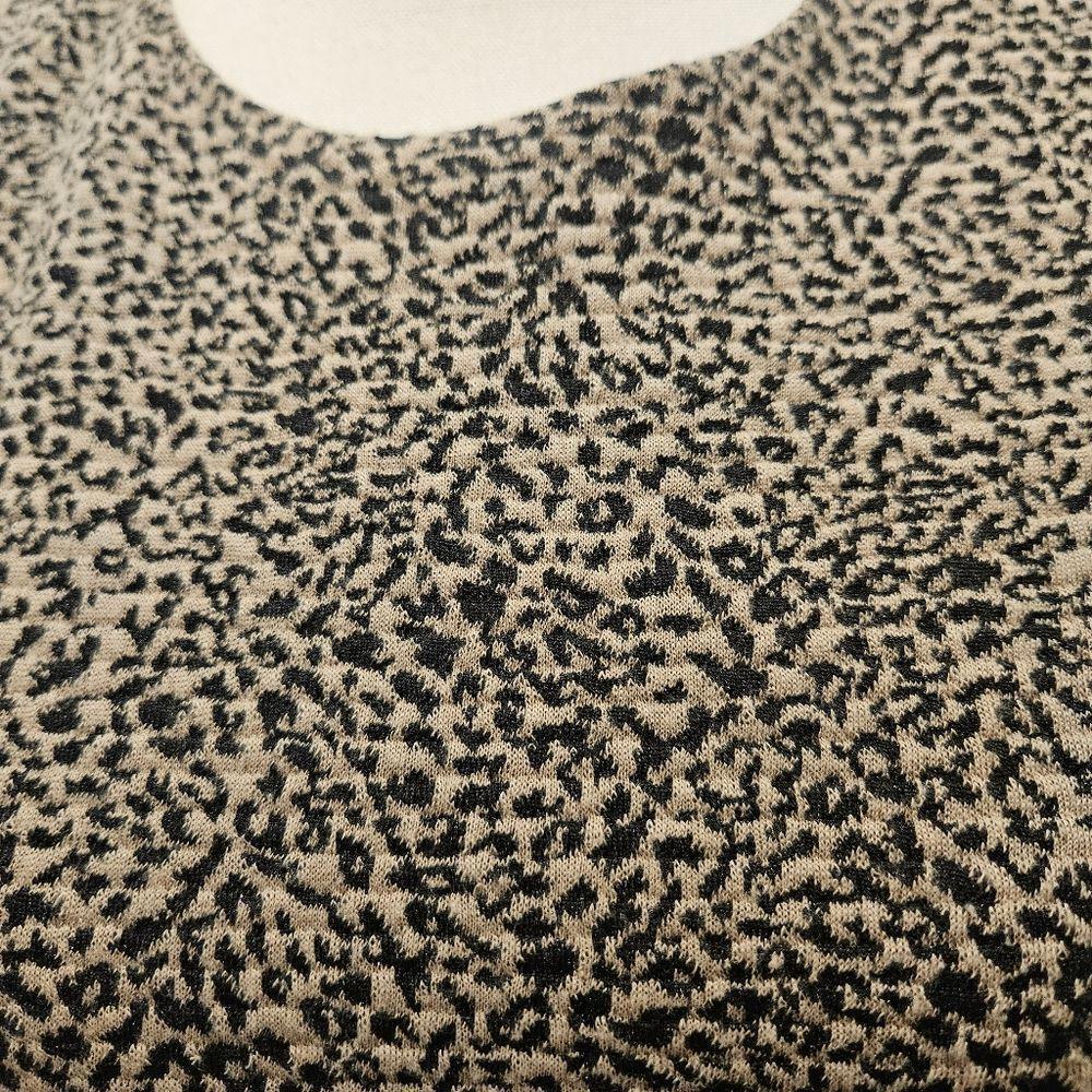 Calvin Klein Sleeveless Animal Print Dress with Belt #271 - Picture 4 of 6
